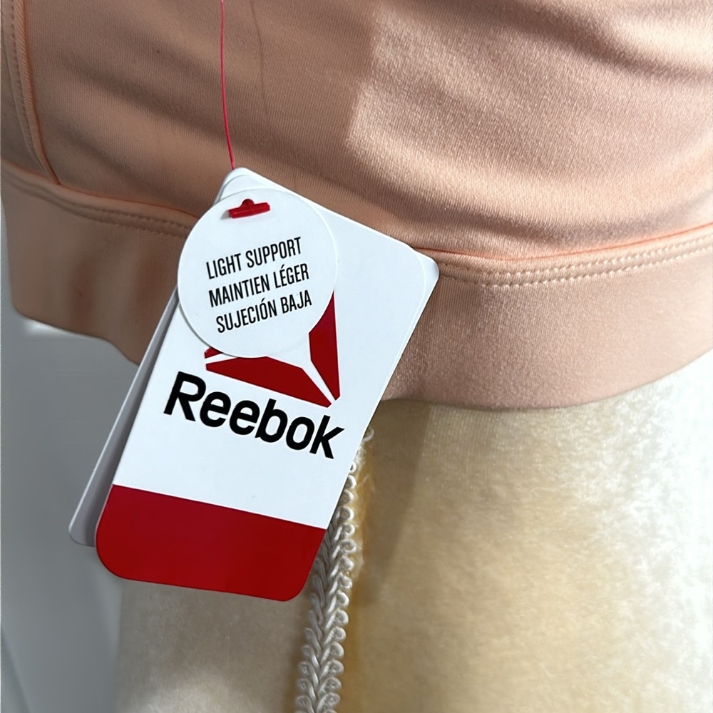 Reebok Women's Low Impact Favorite Bra with Removable Cups Size L - Picture 9 of 10